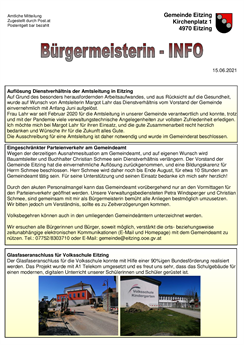 Bprgermeisterin Info